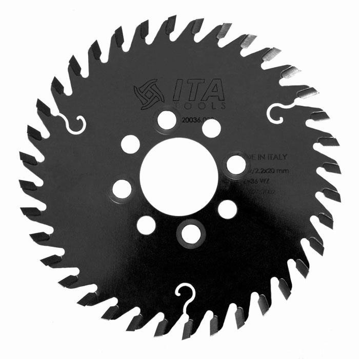 ITA TOOLS piła tarczowa HM do agregatów CNC D125 F30 K3,2 P2,2 NS (ATB) Z36