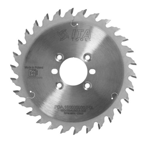 ITA TOOLS piła tarczowa HM do agregatów CNC D160 F35 K4 P2,8 PR (FTG) Z30
