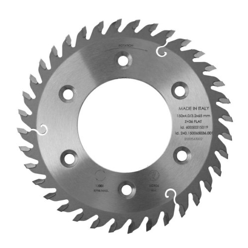 ITA TOOLS piła tarczowa HM do agregatów CNC D150 F65 K4 P3,2 PF (MFTG) Z36