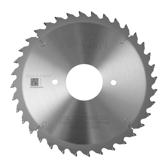 ITA TOOLS podcinak stożkowy PCD D200 F50 K4,3-5,2 P3,2 T (CONICAL) Z36