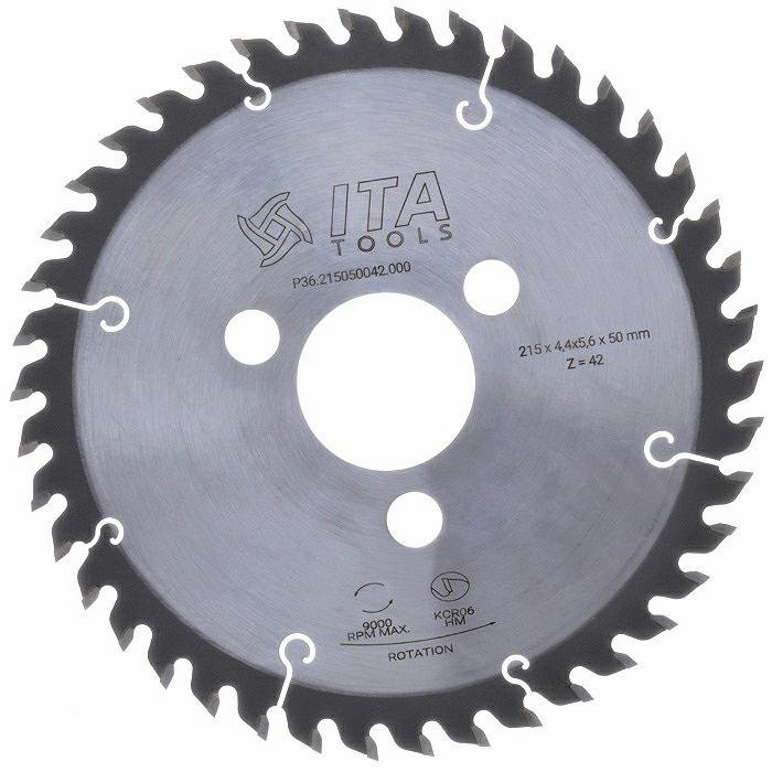 ITA TOOLS podcinak stożkowy HM D215 F50 K4,4-4,5 P3,2 a6° TNS (CON+ATB) Z42