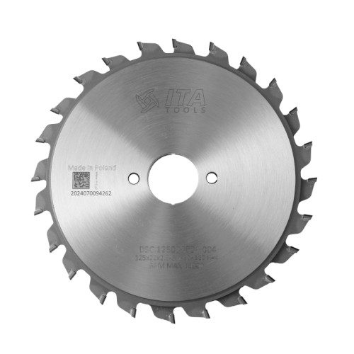 ITA TOOLS podcinak diamentowy składany do pilarek formatowych D125 F22 K2,8 P2,2 PR (FTG) Z12+12