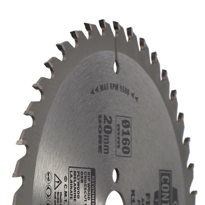 CMT Piła do uniwersalnego cięcia drewna K CONTRACTOR® D160 d20 K2,2 c1,4 Z24 K16024H