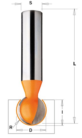 CMT frez kulisty R12,7 HM D25,4 I23,5 L70 S12,7 868.754.11 – zdjęcie 1