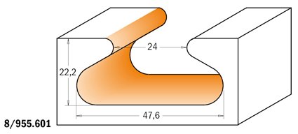 CMT frez do uchwytów R4,8 HM D29 I20 S8 955.105.11 – zdjęcie 3