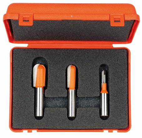 CMT zestaw frezów trzpieniowych HM S6,35 814.001.11 – zdjęcie 1
