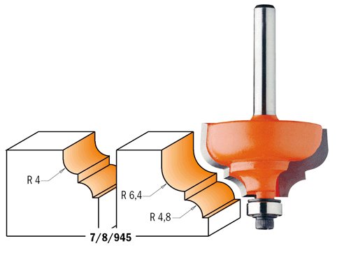CMT frez dekoracyjny profilowy R4 HM D28,7 I13 S12 945.787.11 – zdjęcie 1