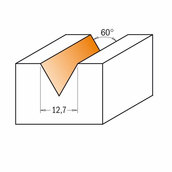 CMT frez literujący 60° HM D12,7 I11 S12,7 858.501.11 – zdjęcie 2