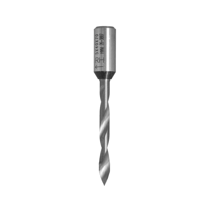 CMT wiertło przelotowe XTREME HM D5 I40 L70 S10 RH 314.650.21 – zdjęcie 2