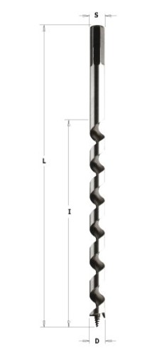 CMT świder HSS D8 I155 L230 S6,35 RH 542.080.51 – zdjęcie 1