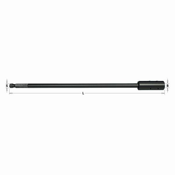 CMT przedłużka do wierteł L330 S9,52 507.095.33 – zdjęcie 1