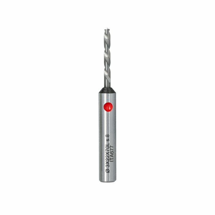 ITA TOOLS wiertło nieprzelotowe HM D3 I20 L70 S8 LH 307.030.020.070.22 – zdjęcie 1