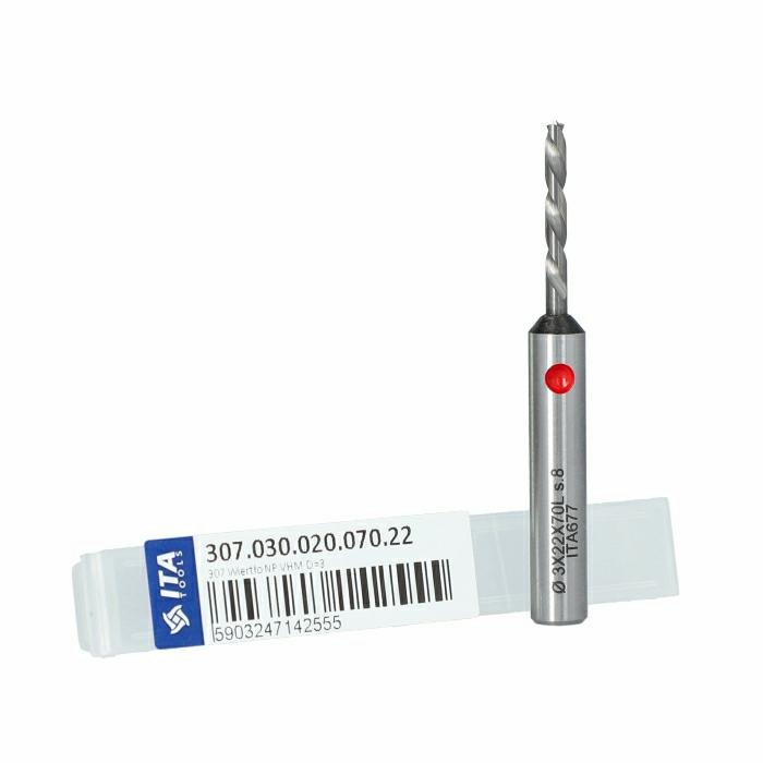 ITA TOOLS wiertło nieprzelotowe HM D3 I20 L70 S8 LH 307.030.020.070.22 – zdjęcie 5