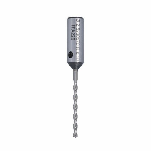 ITA TOOLS wiertło nieprzelotowe VHM D2,5 I30 L70 S10 RH 311.025.21 – zdjęcie 1