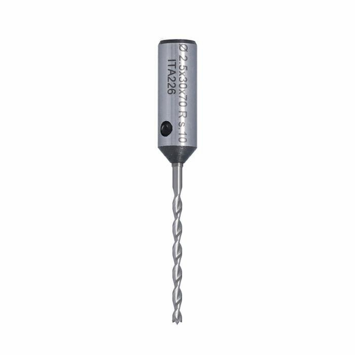 ITA TOOLS wiertło nieprzelotowe VHM D2,5 I30 L70 S10 RH 311.025.21 – zdjęcie 1