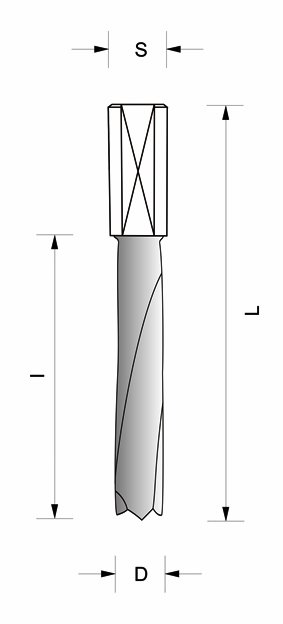 ITA TOOLS wiertło nieprzelotowe VHM D8 I35 L70 S10 LH 311.080.035.070.22 – zdjęcie 2