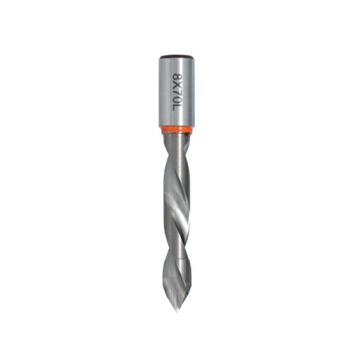 ITA TOOLS wiertło przelotowe VHM D8 I43 L70 S10 LH 314.080.043.070.22 – zdjęcie 1