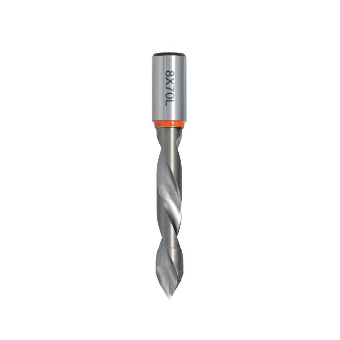 ITA TOOLS wiertło przelotowe VHM D8 I43 L70 S10 LH 314.080.043.070.22 – zdjęcie 1