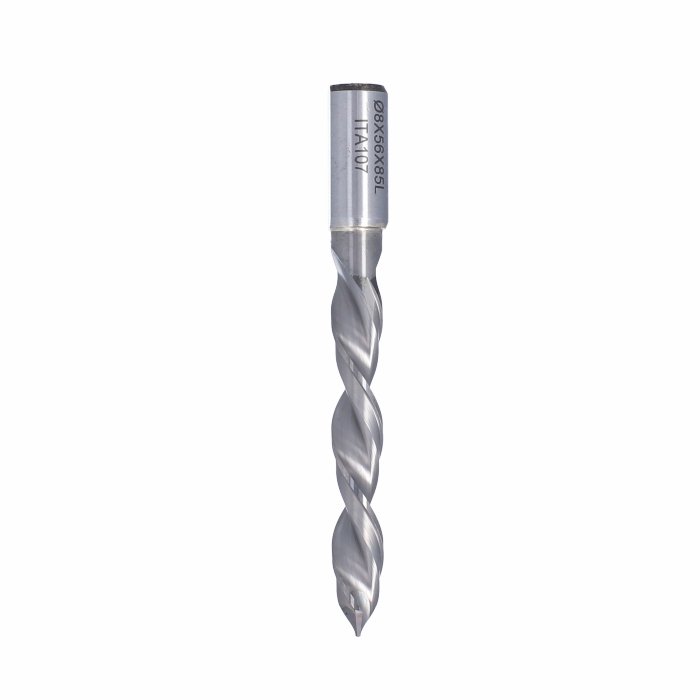 ITA TOOLS wiertło przelotowe VHM D8 I56 L85 S10 LH 381.080.056.085.22 – zdjęcie 2