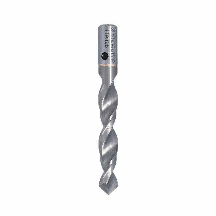 ITA TOOLS wiertło przelotowe VHM D10 I56 L85 S10 RH 381.100.056.085.21 – zdjęcie 1