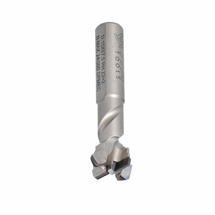 ITA TOOLS wiertło puszkowe diamentowe PCD D15 L57,5 S10 RH DWA.015RH – zdjęcie 4