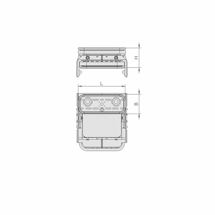 SCHMALZ Blok podciśnieniowy VCBL-K1-PRO 120x50x100 Q [poprzeczny] 10.01.12.04071 – zdjęcie 2