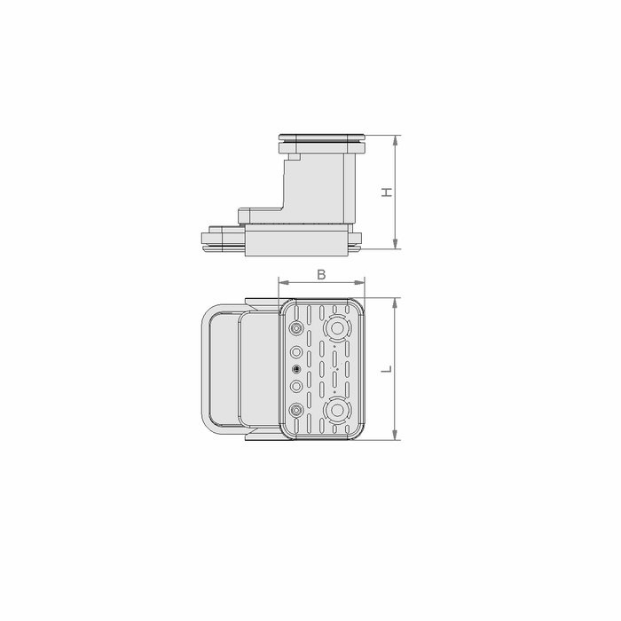 SCHMALZ Blok podciśnieniowy VCBL-K2 120x50x100 Q [poprzeczny] 10.01.12.00126 – zdjęcie 2