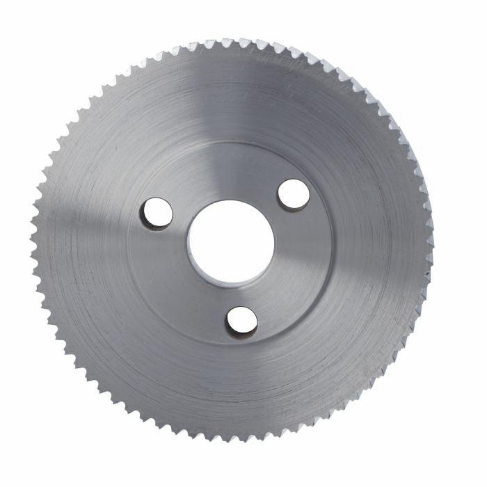 ELASTOMERI Rolka stalowa D=140 F=30 I=30 chrom Prof A Skos WEINIG 3 otwory Tk=55 mm WES.140030030.VAU – zdjęcie 3