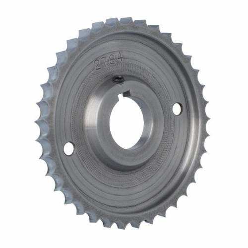 ELASTOMERI Rolka stalowa D=140 F=35 I=10 klin 10 mm chrom Prof B Skos WEINIG WES.140035010.WBU – zdjęcie 1