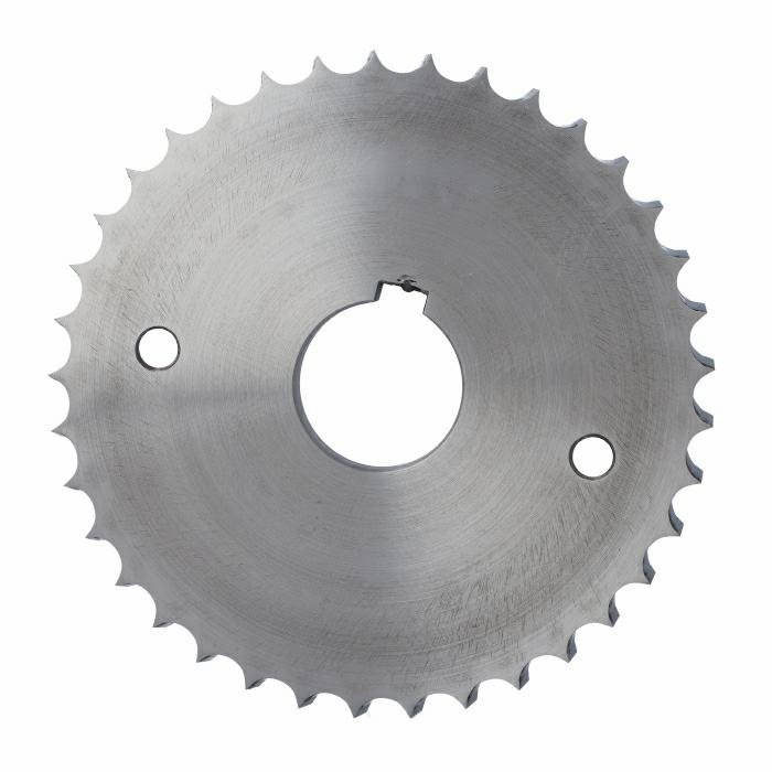 ELASTOMERI Rolka stalowa D=140 F=35 I=10 klin 10 mm chrom Prof B Skos WEINIG WES.140035010.WBU – zdjęcie 3