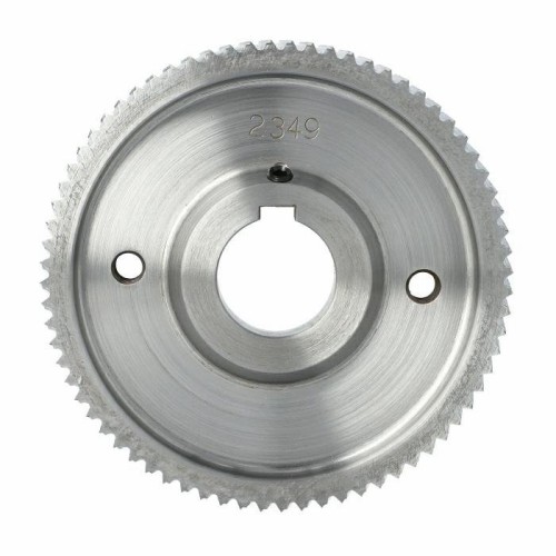 ELASTOMERI Rolka stalowa D=140 F=35 I=20 klin 10 mm chrom Prof A Skos WEINIG WES.140035020.WAU – zdjęcie 1