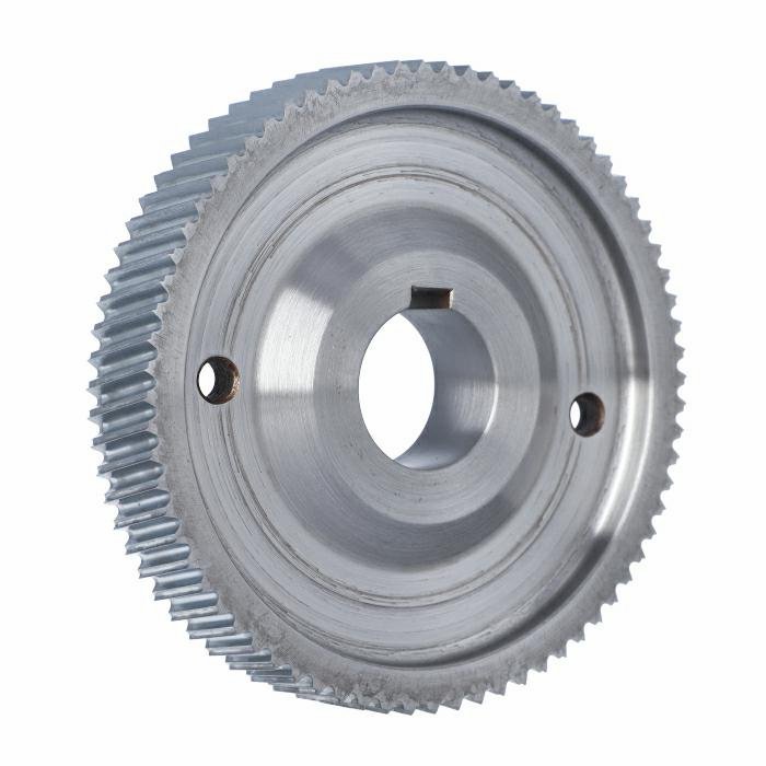ELASTOMERI Rolka stalowa D=140 F=35 I=25 klin 10 mm chrom Prof A Skos WEINIG WES.140035025.WAU – zdjęcie 2