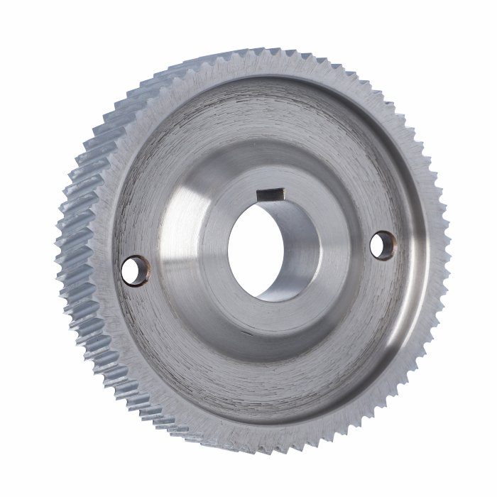 ELASTOMERI Rolka stalowa D=140 F=35 I=30 klin 10 mm chrom Prof A Skos WEINIG WES.140035030.WAU – zdjęcie 2