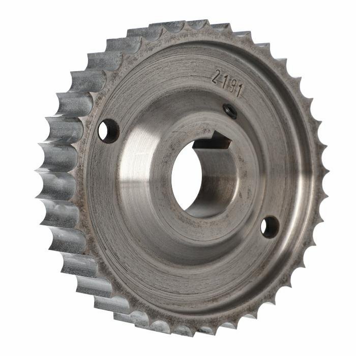 ELASTOMERI Rolka stalowa D=140 F=35 I=30 klin 10 mm chrom Prof B Prost WEINIG WES.140035030.WBP – zdjęcie 1