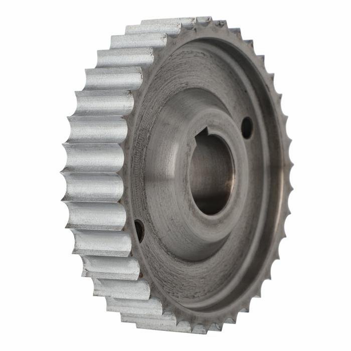 ELASTOMERI Rolka stalowa D=140 F=35 I=30 klin 10 mm chrom Prof B Prost WEINIG WES.140035030.WBP – zdjęcie 3