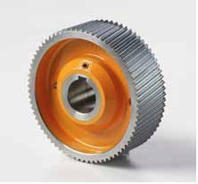 ELASTOMERI Rolka stalowa D=140 F=35 I=50 klin 10 mm chrom Prof A Skos WEINIG WES.140035050.WAU – zdjęcie 1