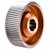 ELASTOMERI Rolka stalowa D=140 F=35 I=50 klin 10 mm chrom Prof A Skos WEINIG WES.140035050.WAU – zdjęcie 4