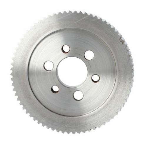 ELASTOMERI Rolka stalowa D140 F35 I20 chrom Prof A Skos SCM 6 otworów Tk55 mm – zdjęcie 1
