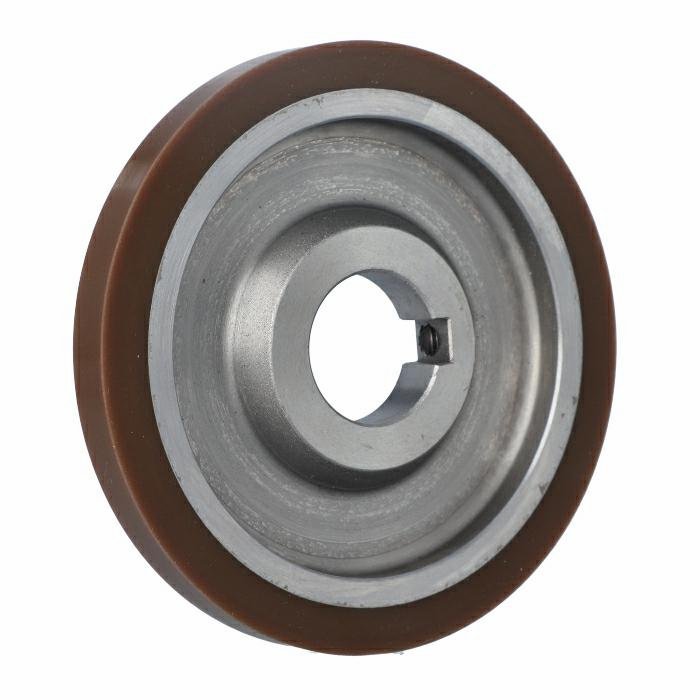 ELASTOMERI Rolka gumowa D140 F35 I10 klin 10 mm korpus STA 70 ShA WEINIG – zdjęcie 1