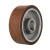 ELASTOMERI Rolka gumowa D140 F35 I50 klin 10 mm korpus ALU 70 ShA WEINIG – zdjęcie 3
