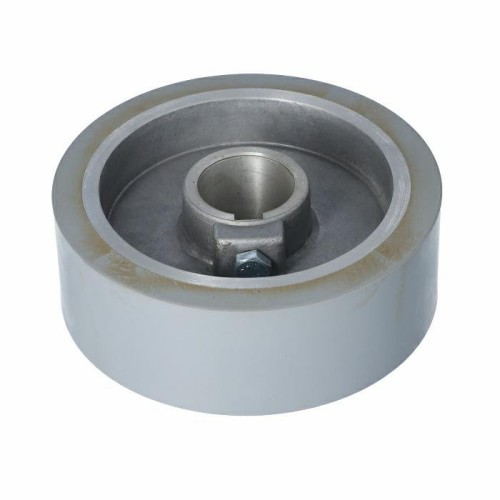 ELASTOMERI Rolka gumowa D140 F35 I50 klin 10 mm korpus ALU 65 ShA WEINIG – zdjęcie 1