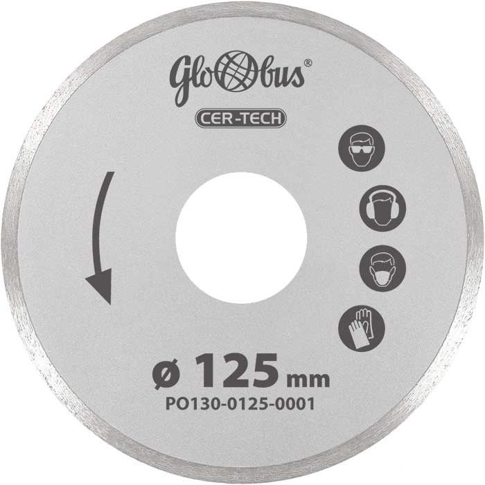 Globus tarcza diamentowa CER-TECH 125 x 22,23 mm