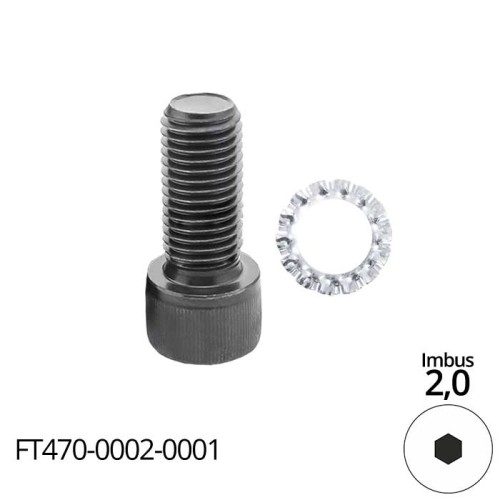 Globus śruba M8/M6 x 19 do głowicy LJ085