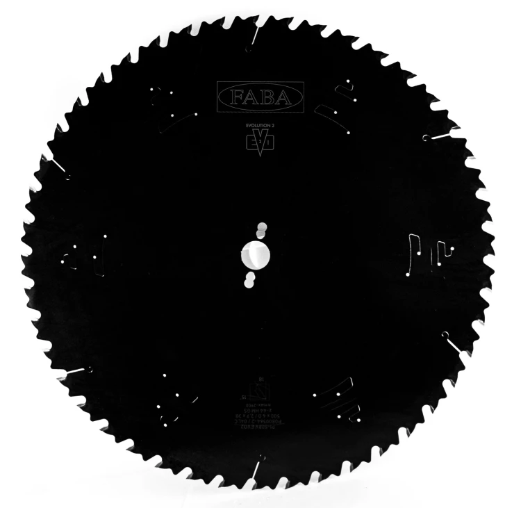FABA piła tarczowa PI-508V EVO2 500x4/2,9x30 Z44 GS – z ogranicznikiem posuwu