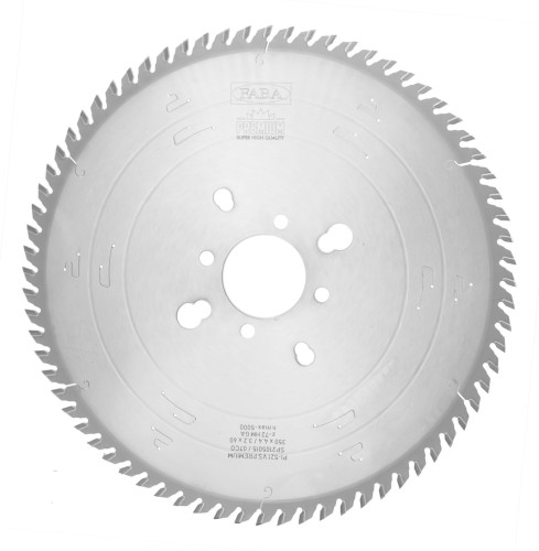 FABA piła tarczowa PI-521VT 350x4,4/3,2x60 Z72 GA – cięcie w pakiecie