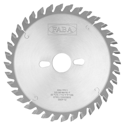FABA podcinak PI-408S 180x4,4-5,4/3,2x30 Z36 GR/GS – stożkowy