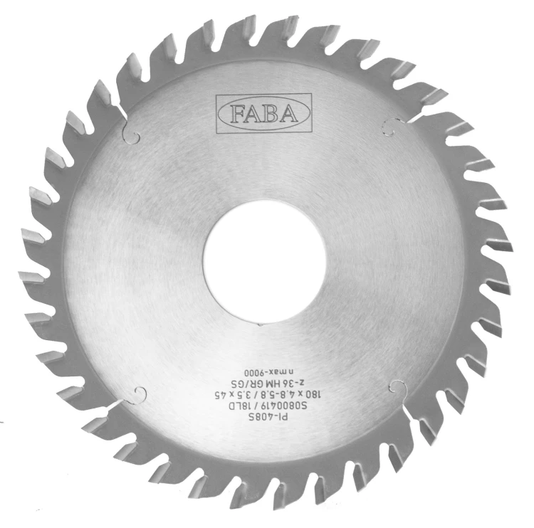 FABA podcinak PI-408S 180x4,8-5,8/3,5x45 Z36 GR/GS – stożkowy