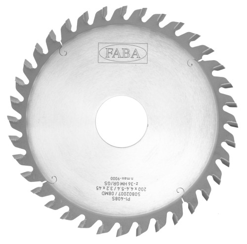 FABA podcinak PI-408S 200x4,4-5,4/3,2x45 Z36 GR/GS – stożkowy