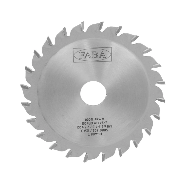 FABA podcinak PI-408T 125x3,1-4,3/2,5x22 Z24 GR/GS – stożkowy