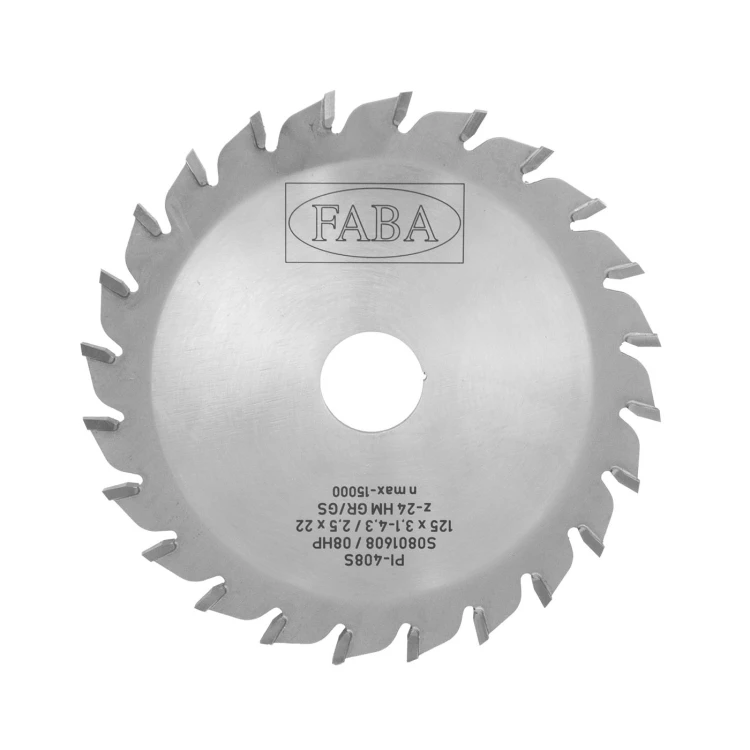 FABA podcinak PI-408S 125x3,1-4,3/2,5x22 Z24 GR/GS – stożkowy